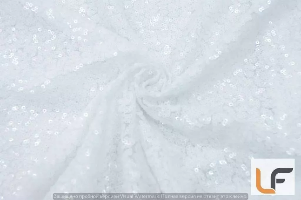 Пайетки на сетке 16492