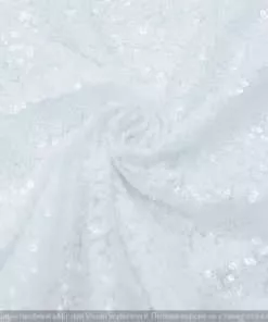 Пайетки на сетке 16492