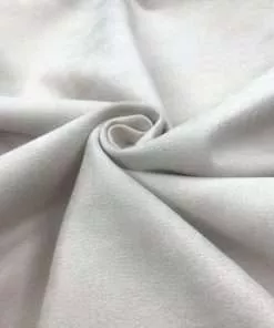 Замша на скубе молочный c1