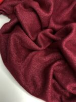 Трикотаж ЕвроАнгора с Люрексом Бордовый — изображение 2